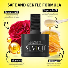 SEVICH Couverture naturelle des racines sans traces.