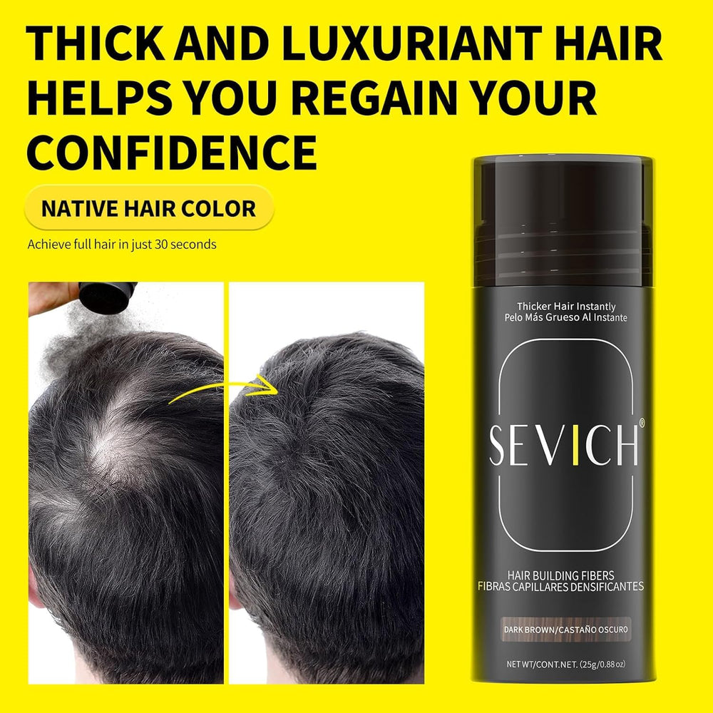 SEVICH fibres-cheveux-densite-naturelle, impression d’un volume plus fourni.