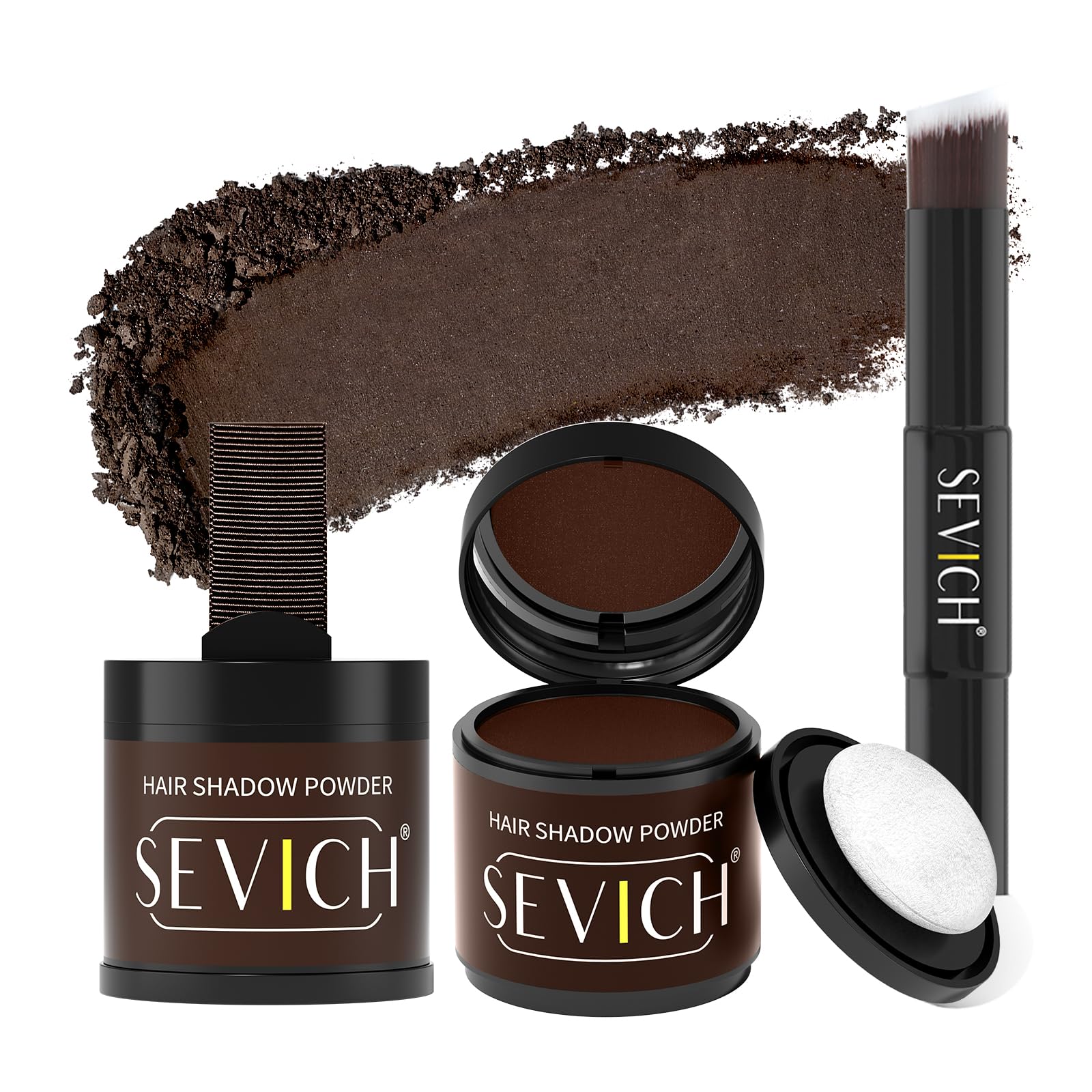 Poudre Hairline SEVICH avec coffret et pinceau.
