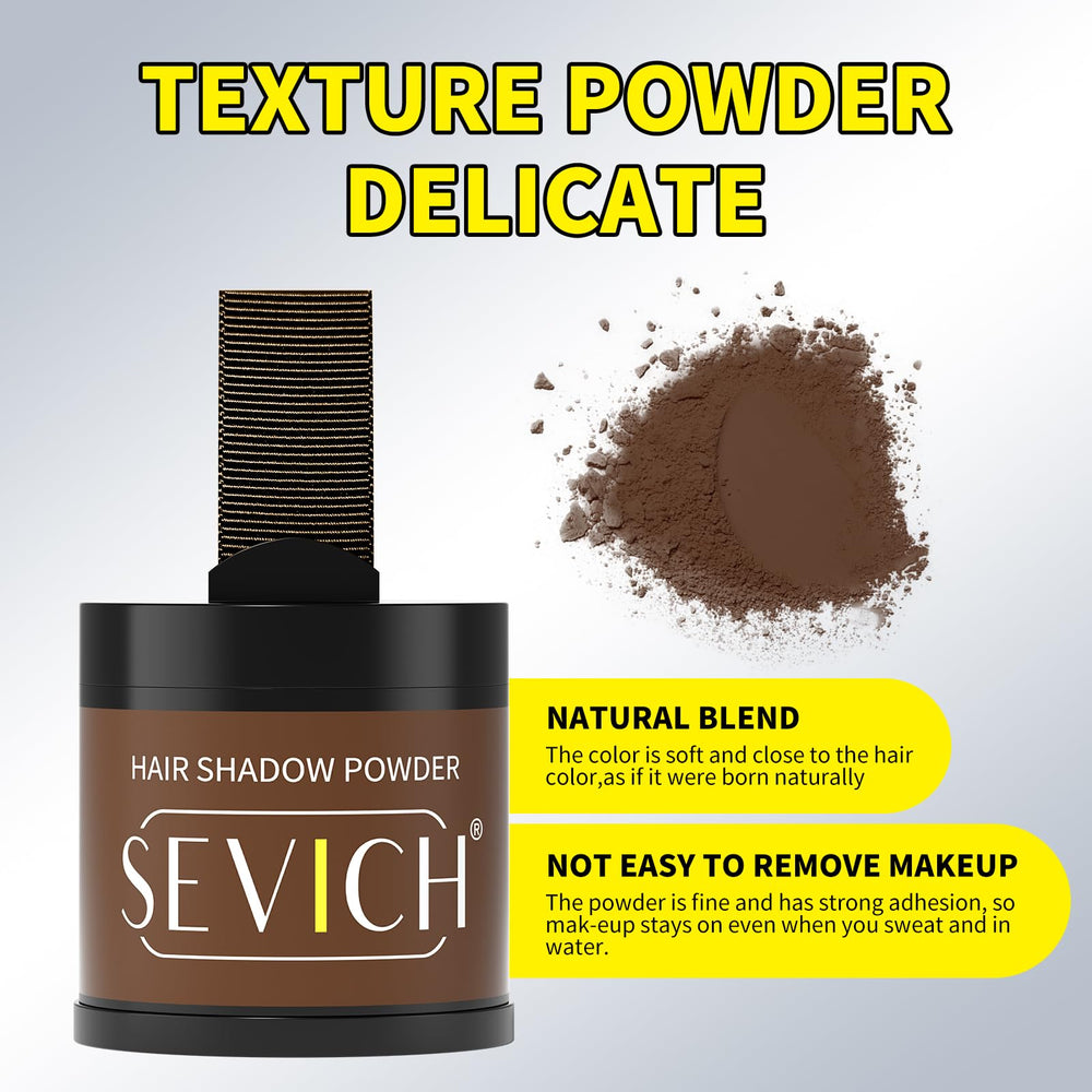 Sevich kit portable avec miroir, puff et pinceau angulaire pour retouches.