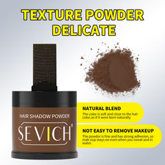 Sevich kit portable avec miroir, puff et pinceau angulaire pour retouches.