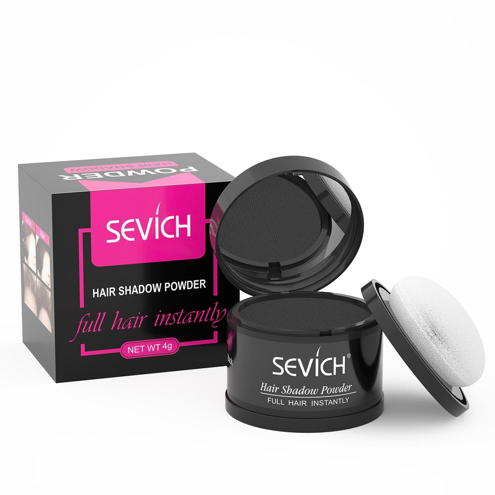 Sevich Poudre Ligne Cheveux, application rapide pour couvrir les zones clairsemées.