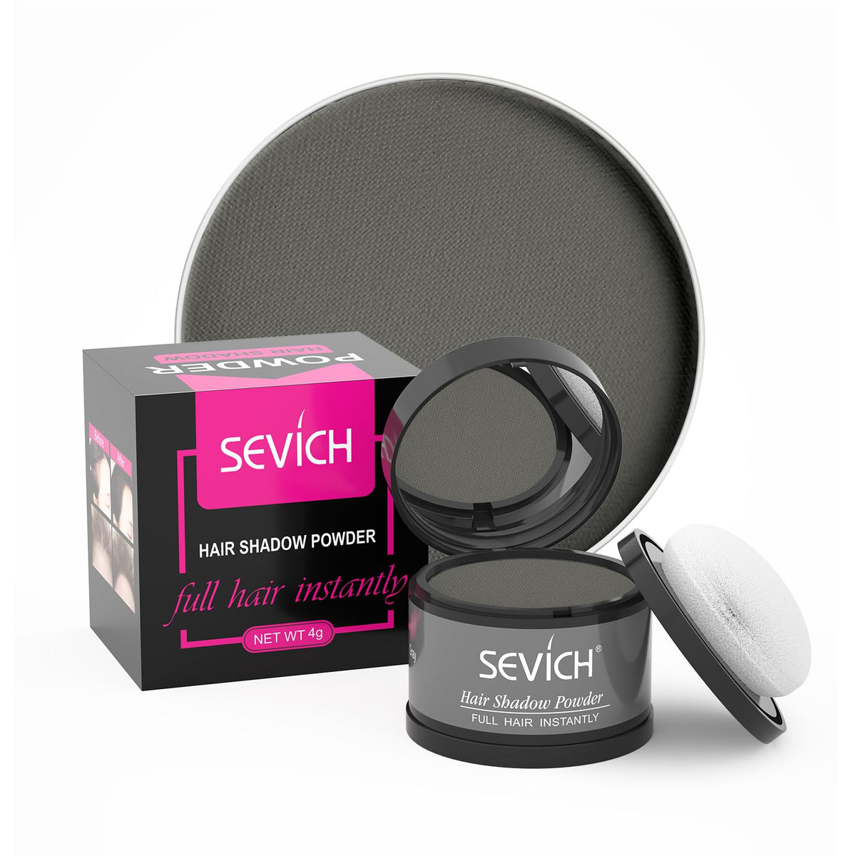 SEVICH Poudre ligne-cheveux pour couverture instantanée et naturelle