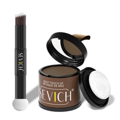 Sevich poudre racines 10 g avec pinceau pour un rendu naturel.