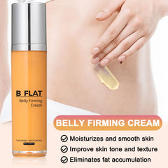 SEWOG B Flat Belly Cream sur cuisses et bras pour hydratation durable.