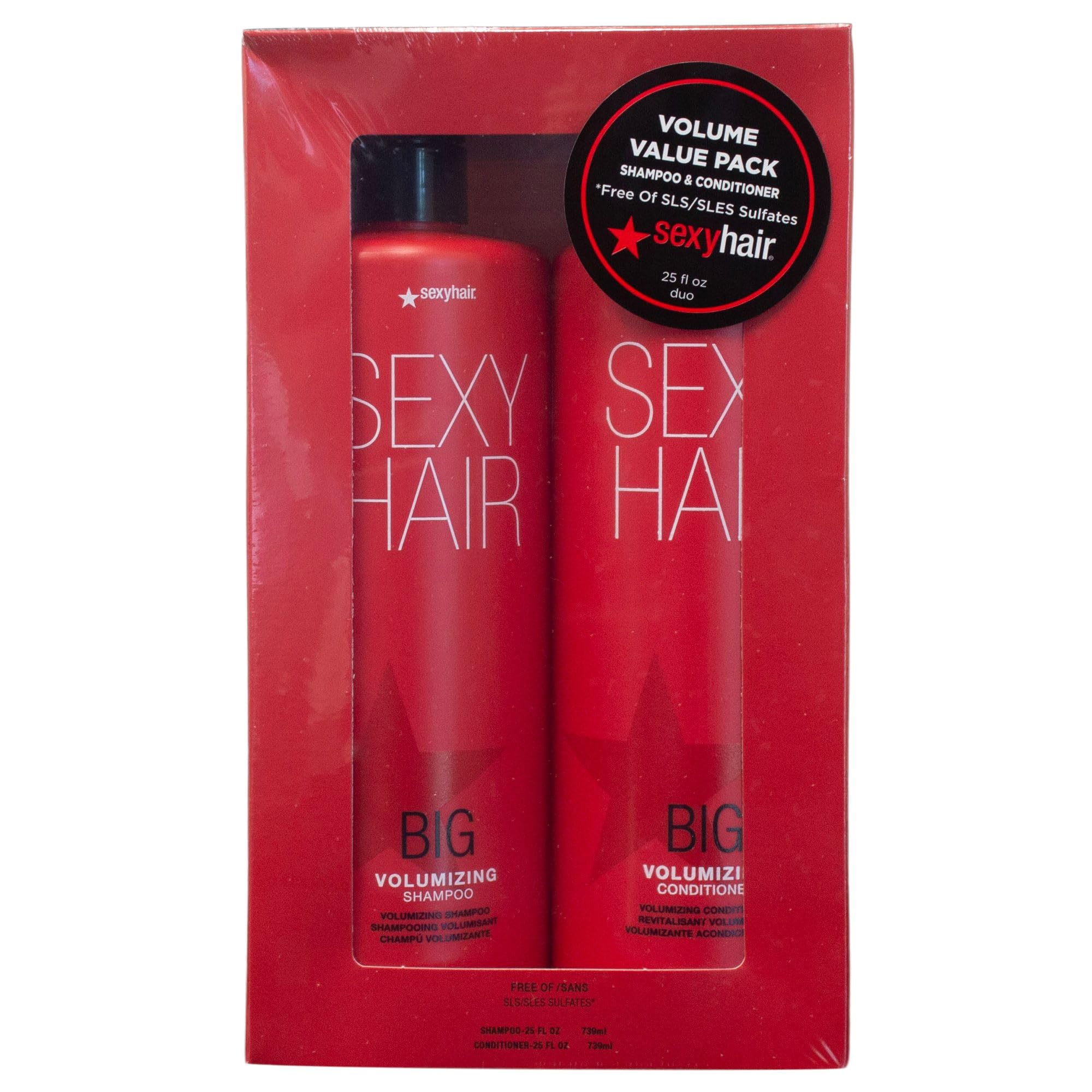 Après-shampooing SexyHair Big Sexy Hair – bouteille volume pour démêlage et hydratation