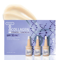 SEYOU L T-Collagen SPF50+ sérum solaire en flacon, application douce et facile.