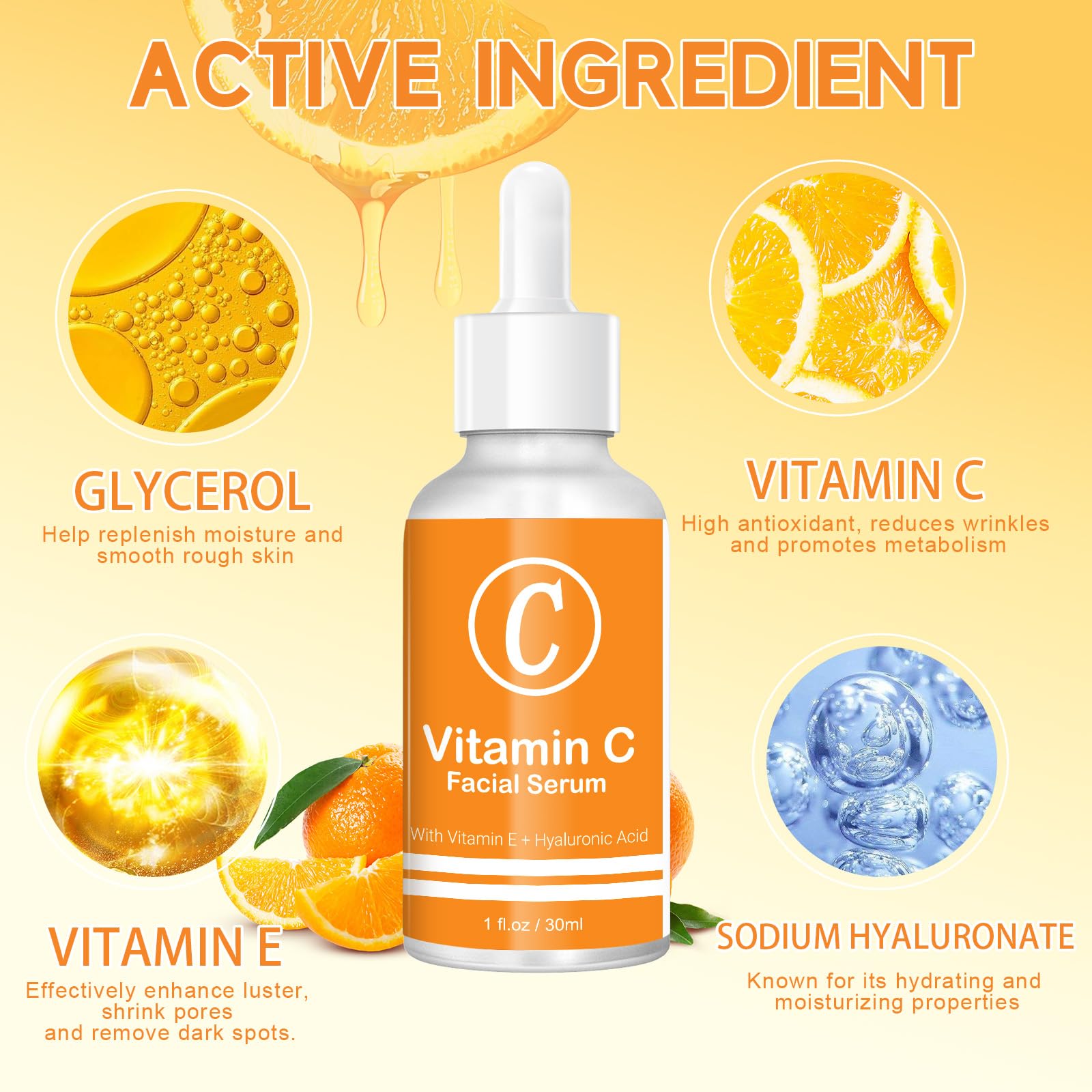 Hyaluronate de sodium du sérum Seyoulala améliore l hydroration