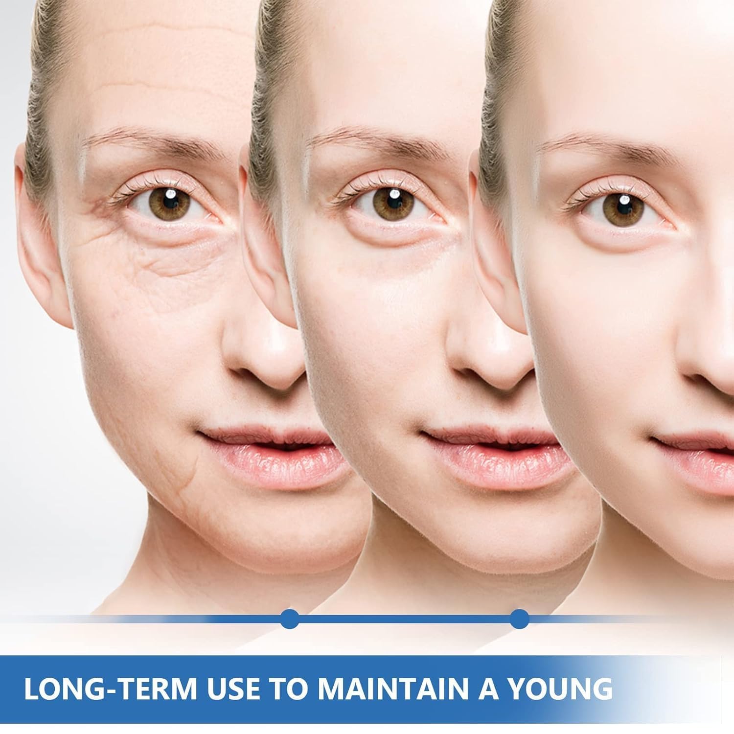 Sfuchin ruban taille libre, adapté à plusieurs zones du visage.