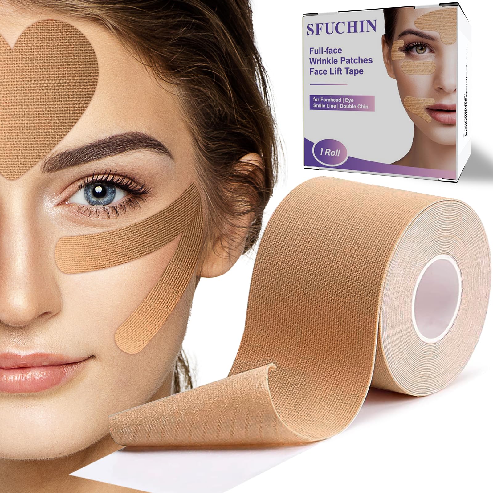 Sfuchin ruban-visage patch rides nocturne pour contour net.