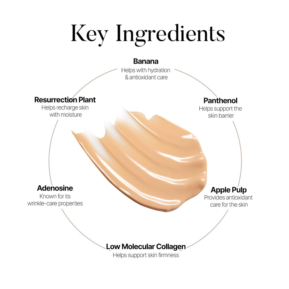 Shaishaishai Banane Conceal Crème Hydratation 48h : maintien de l'hydratation durable.
