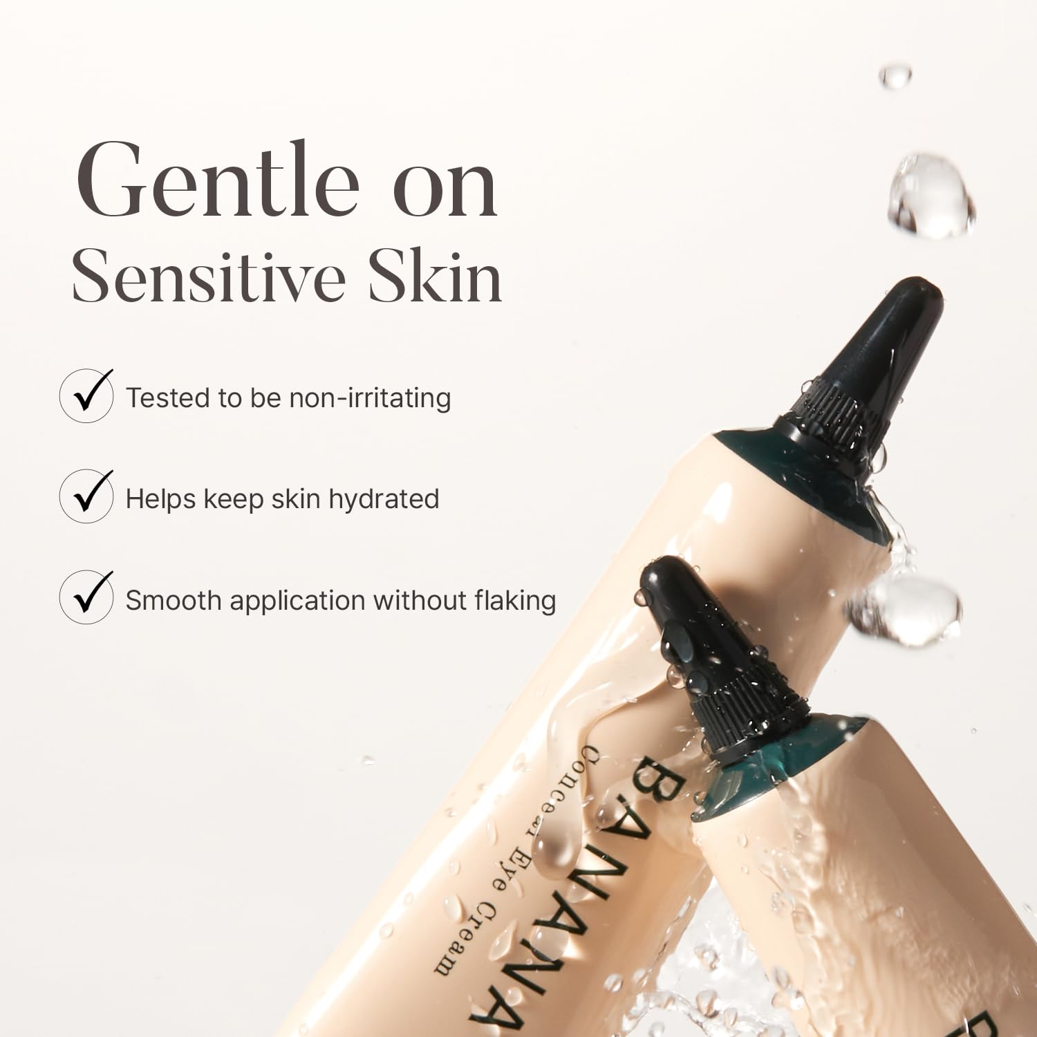 Shaishaishai Banane Conceal Crème Teinte Naturelle : égalise le teint sans effort.