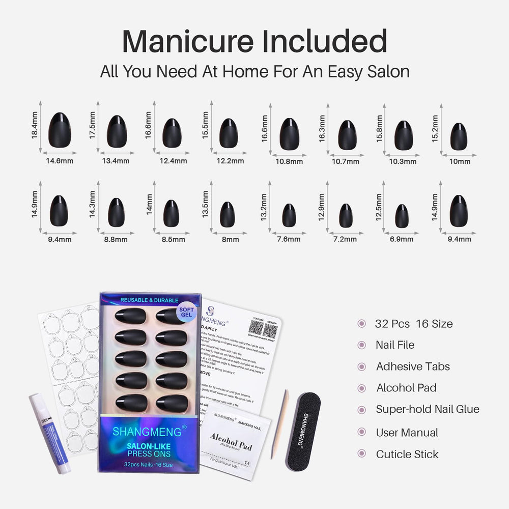 Adhésifs ShangMeng pour ongles, fixation rapide et sûre