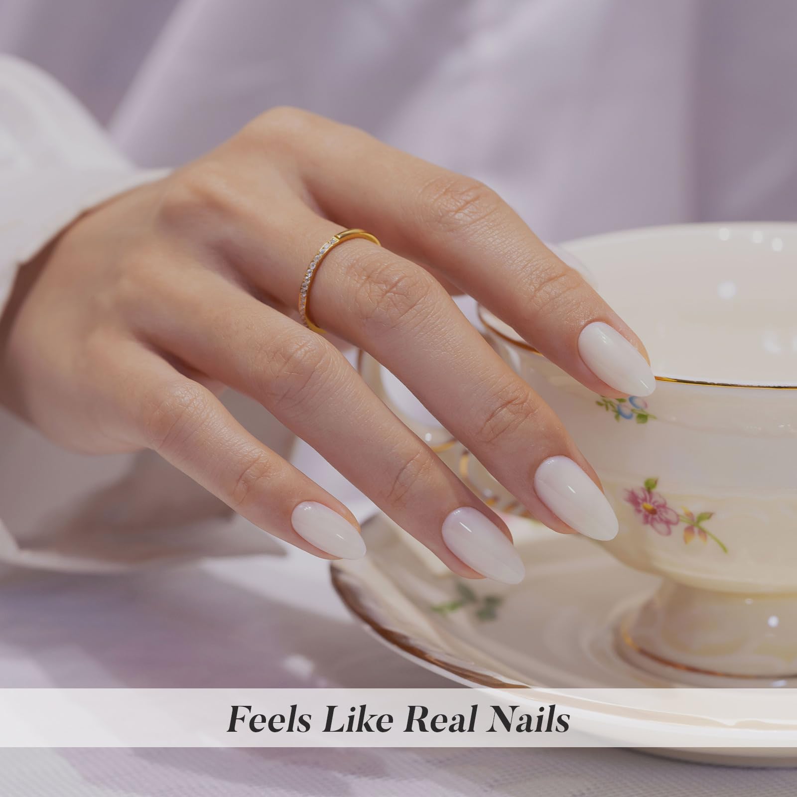 ShangMeng almond nails with 16 sizes for a precise fit.