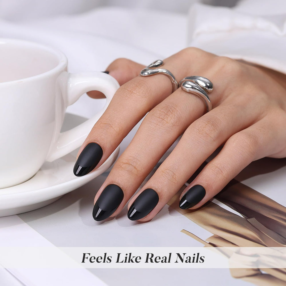 Ongles ShangMeng amande brillant, finition élégante et naturelle