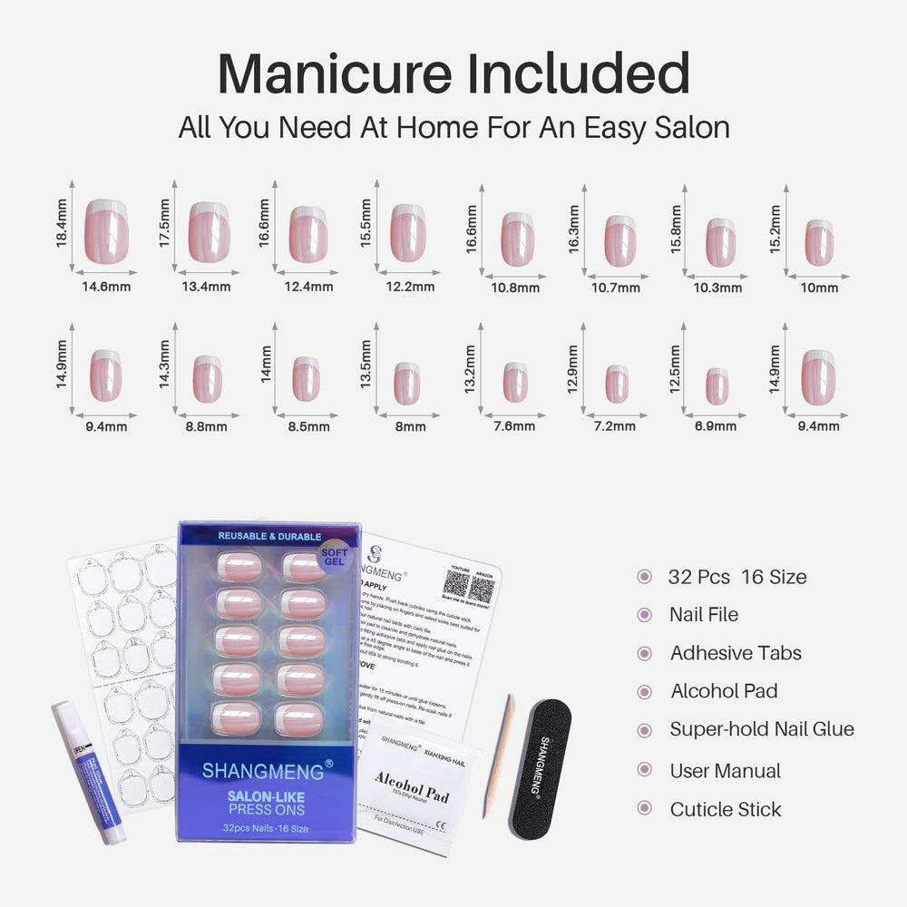 SHANGMENG tampons alcoolisés pour préparer et nettoyer avant pose.
