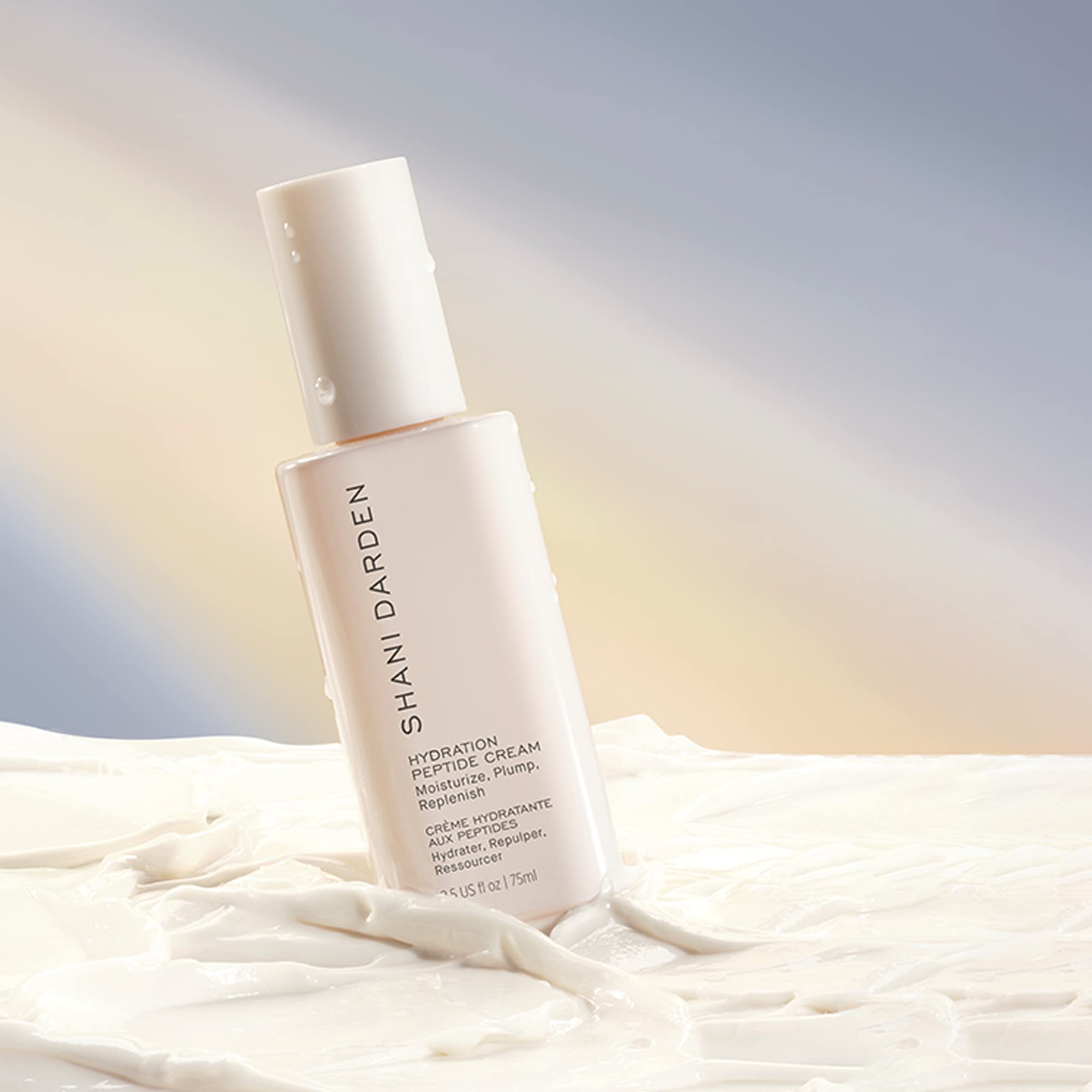 SHANI DARDEN Hydration Peptide Cream, produit non comédogène pour un usage quotidien.