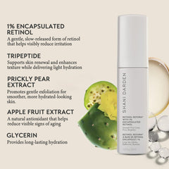 SHANI DARDEN Retinol Reform, application visage, texture affinée et teint plus uniforme