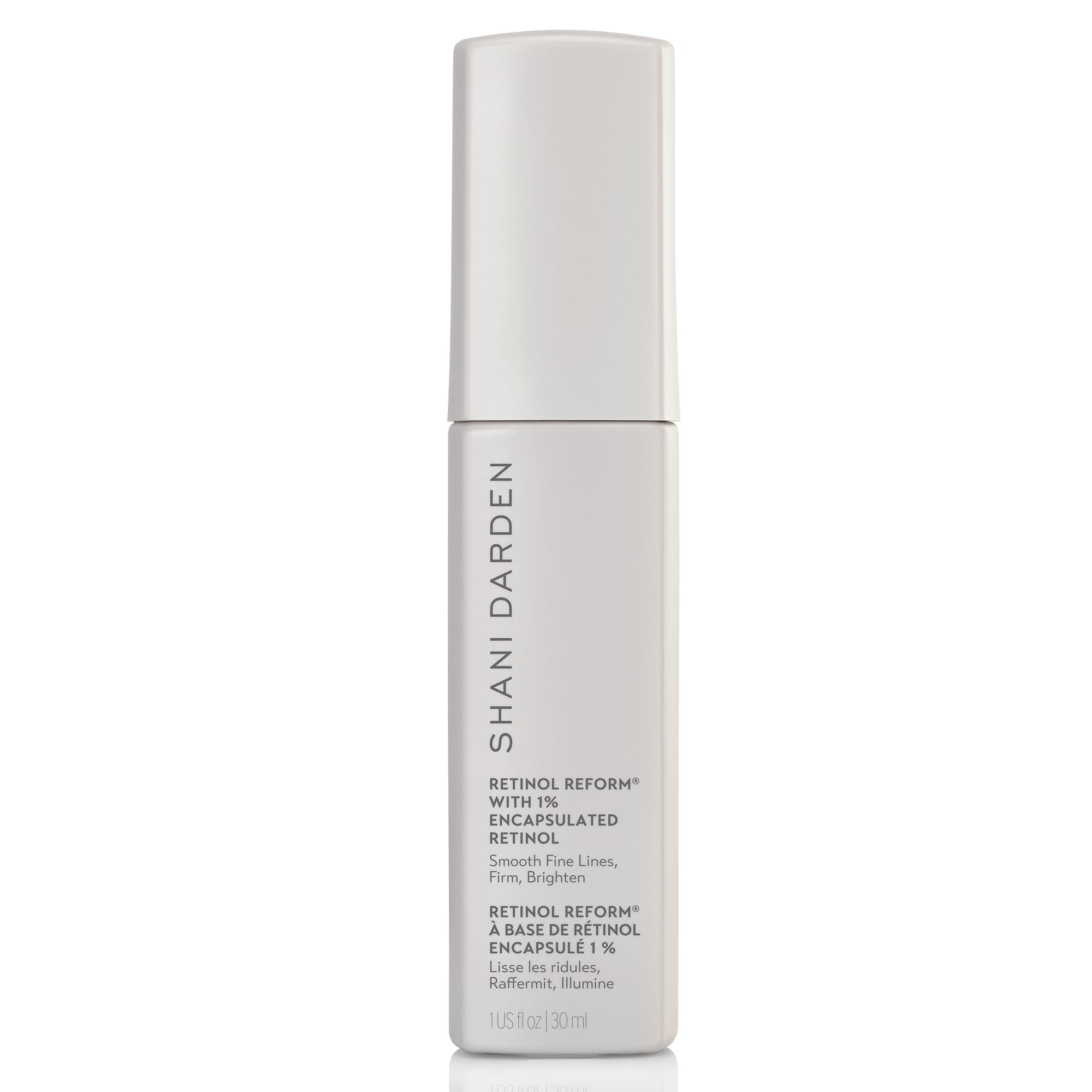SHANI DARDEN Retinol Reform, bouteille pompe, application nocturne douce pour peau sensible