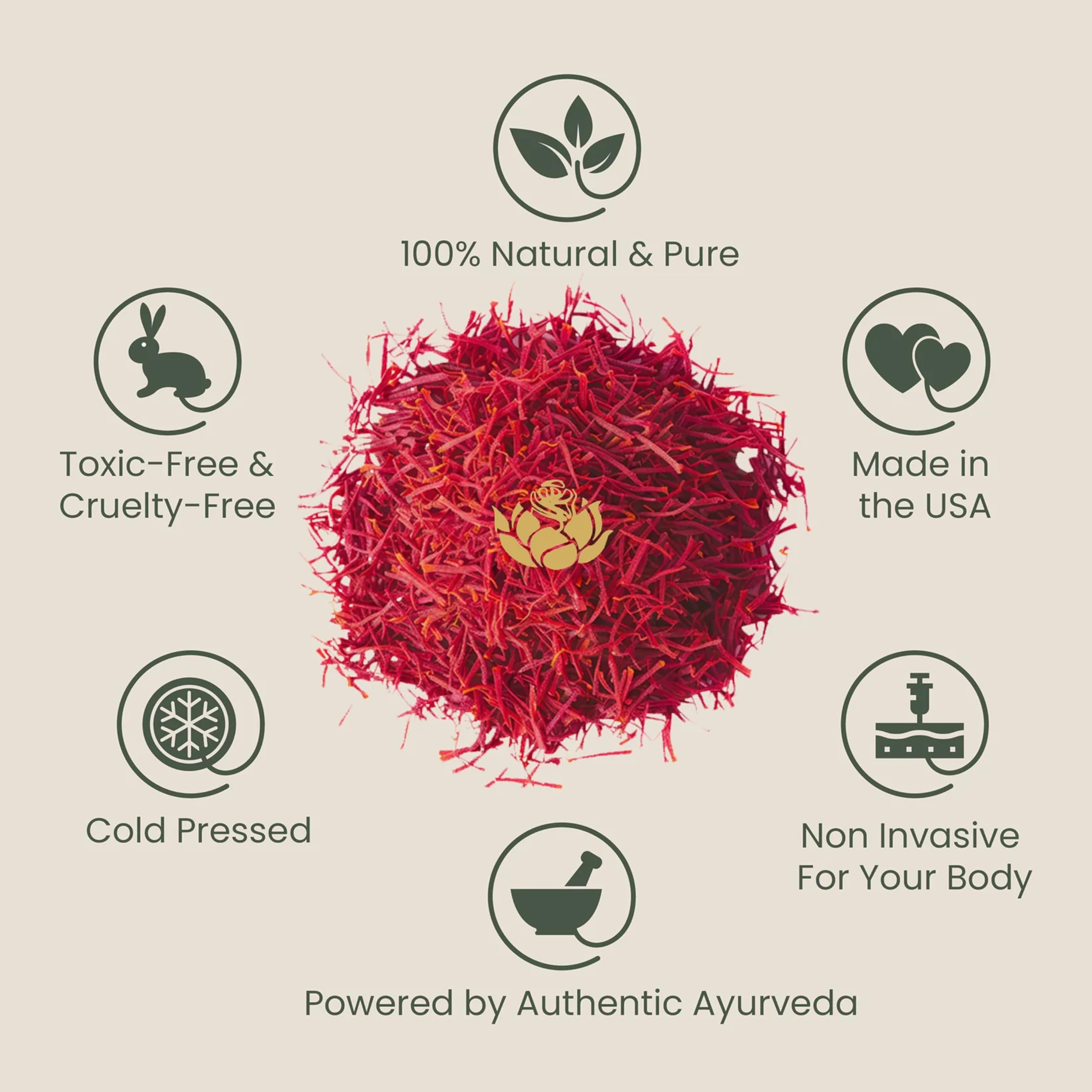 Shankara Kumkumadi Oil vegan and cruelty-free for clean beauty