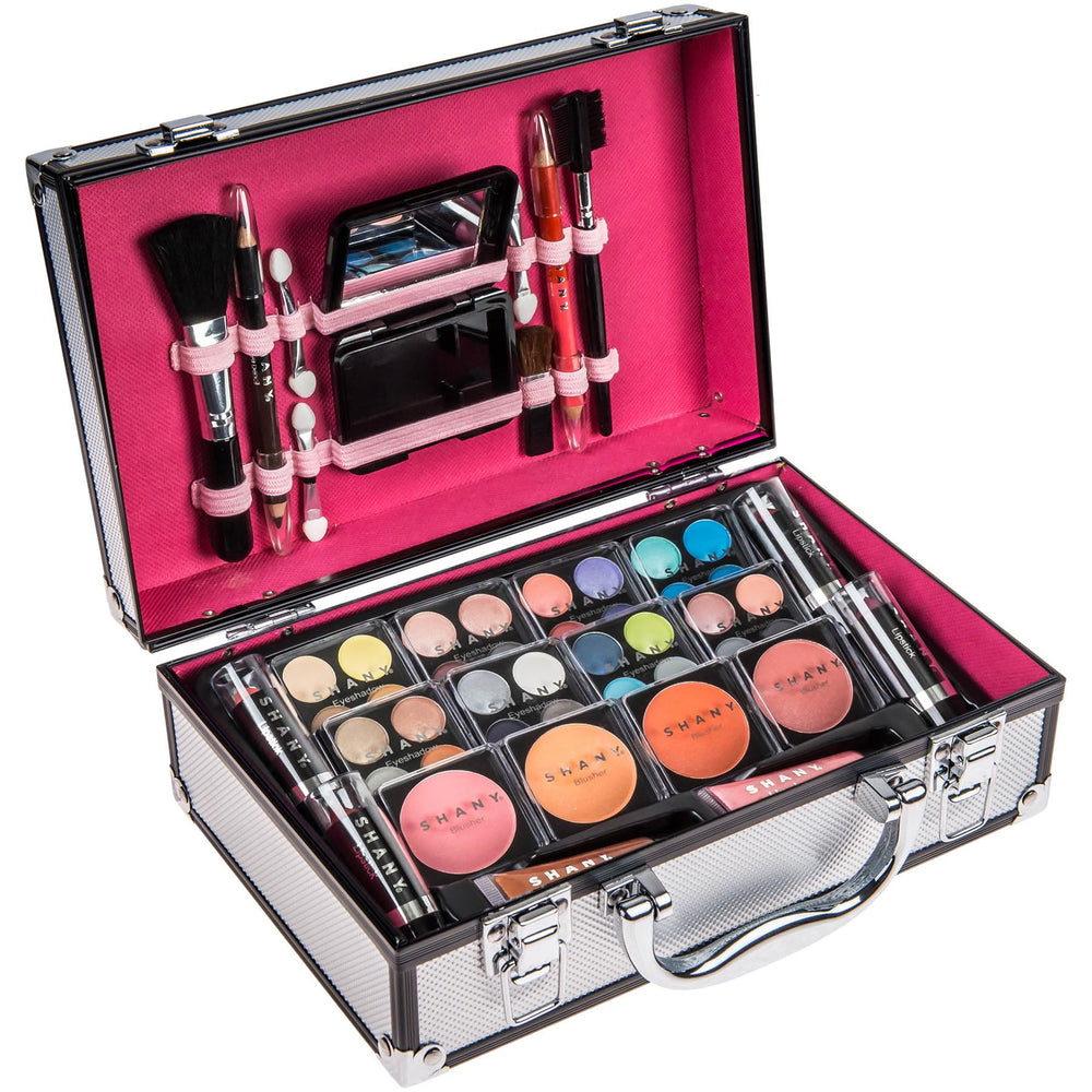 SHANY crayon contour lèvres double-face rouge et rose.