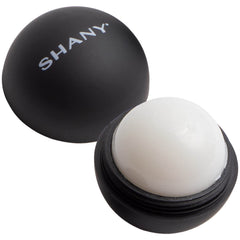 SHANY sphère baume à lèvres vanille : application douce et hydratation durable.