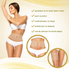 Shape and Tone Wrap Confort Durable – porté discrètement sous les vêtements.