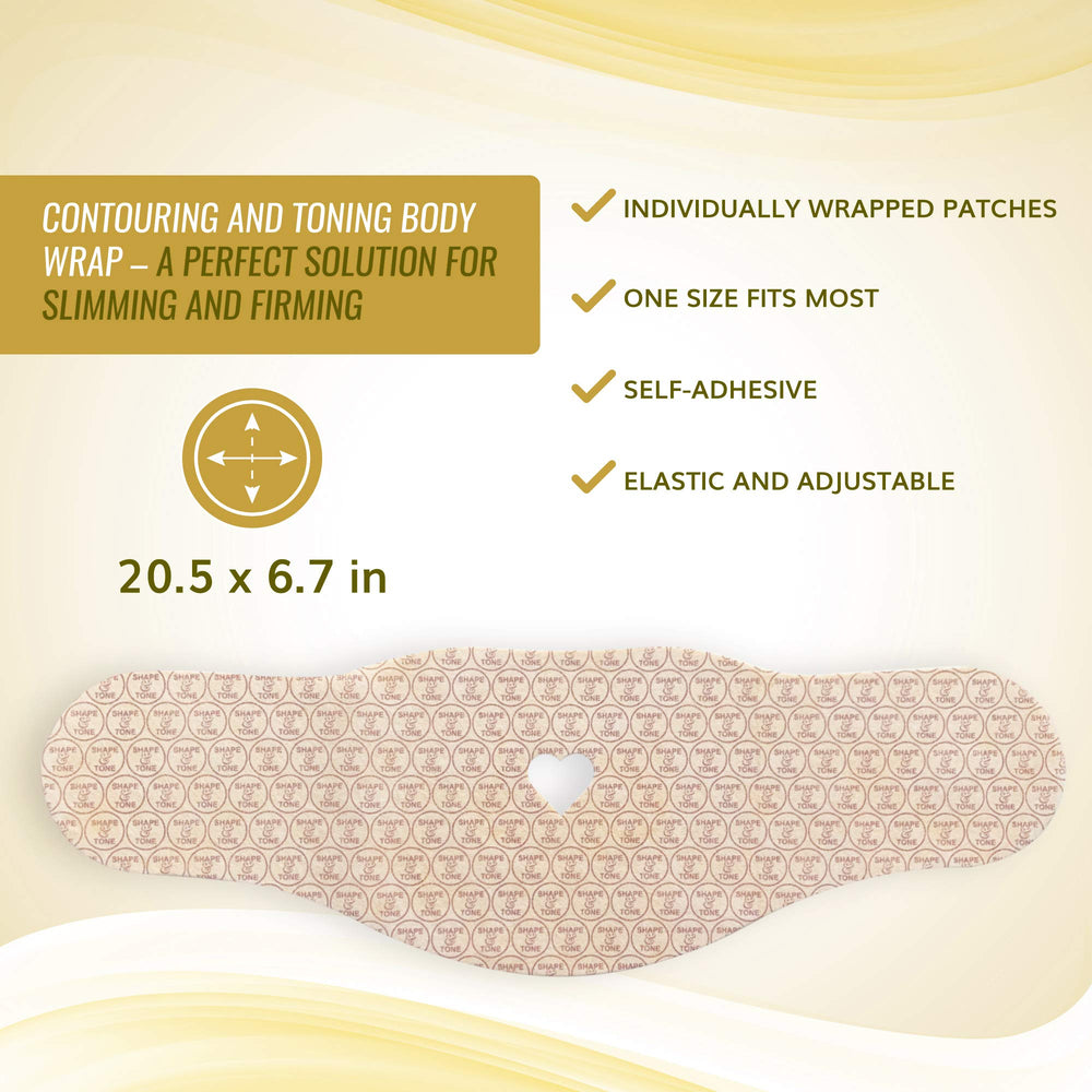 Shape and Tone Wrap Ingrédients Ginkgo Biloba – soin naturel du contour.