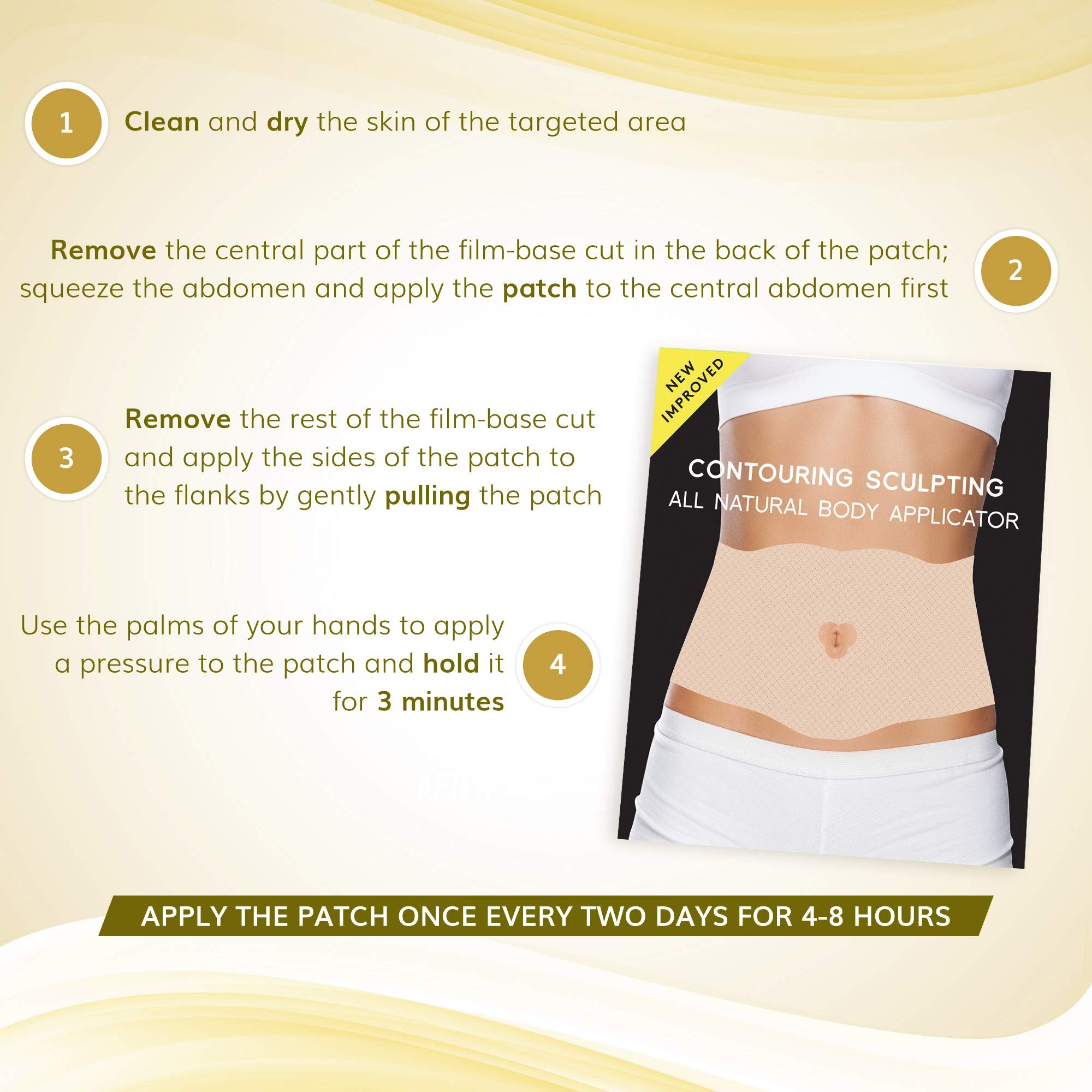 Shape and Tone Wrap Texture Douce – peau hydratée et nourrie.