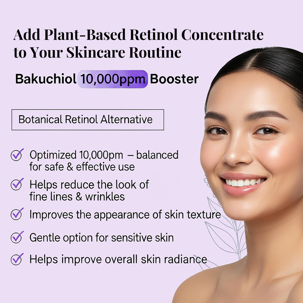 ShapeX Bakuchiol Serum Mélange – s’intègre facilement dans crème ou lotion.