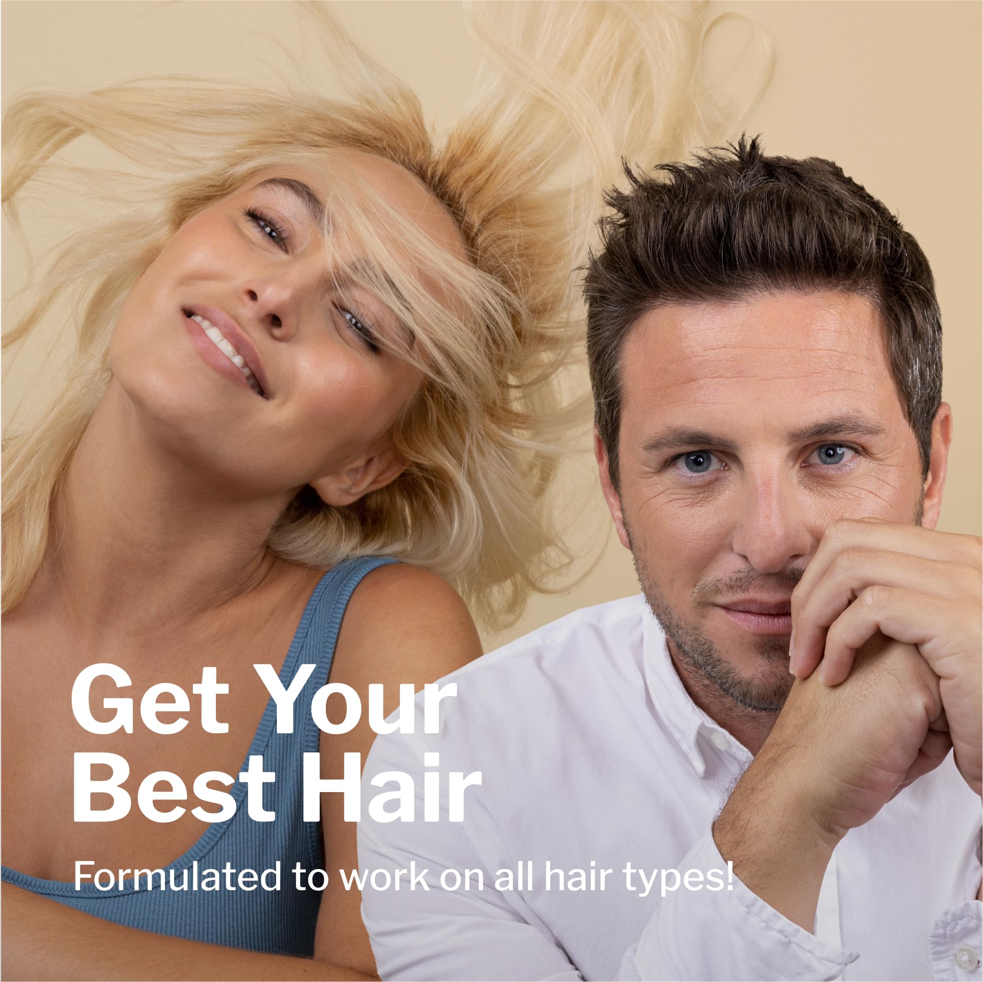 Application sur cuir chevelu avec la mousse Shapiro MD sans rinçage.