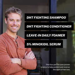 Shapiro MD Regrowth Après-shampoing: démêlage facilité et longueurs protégées.