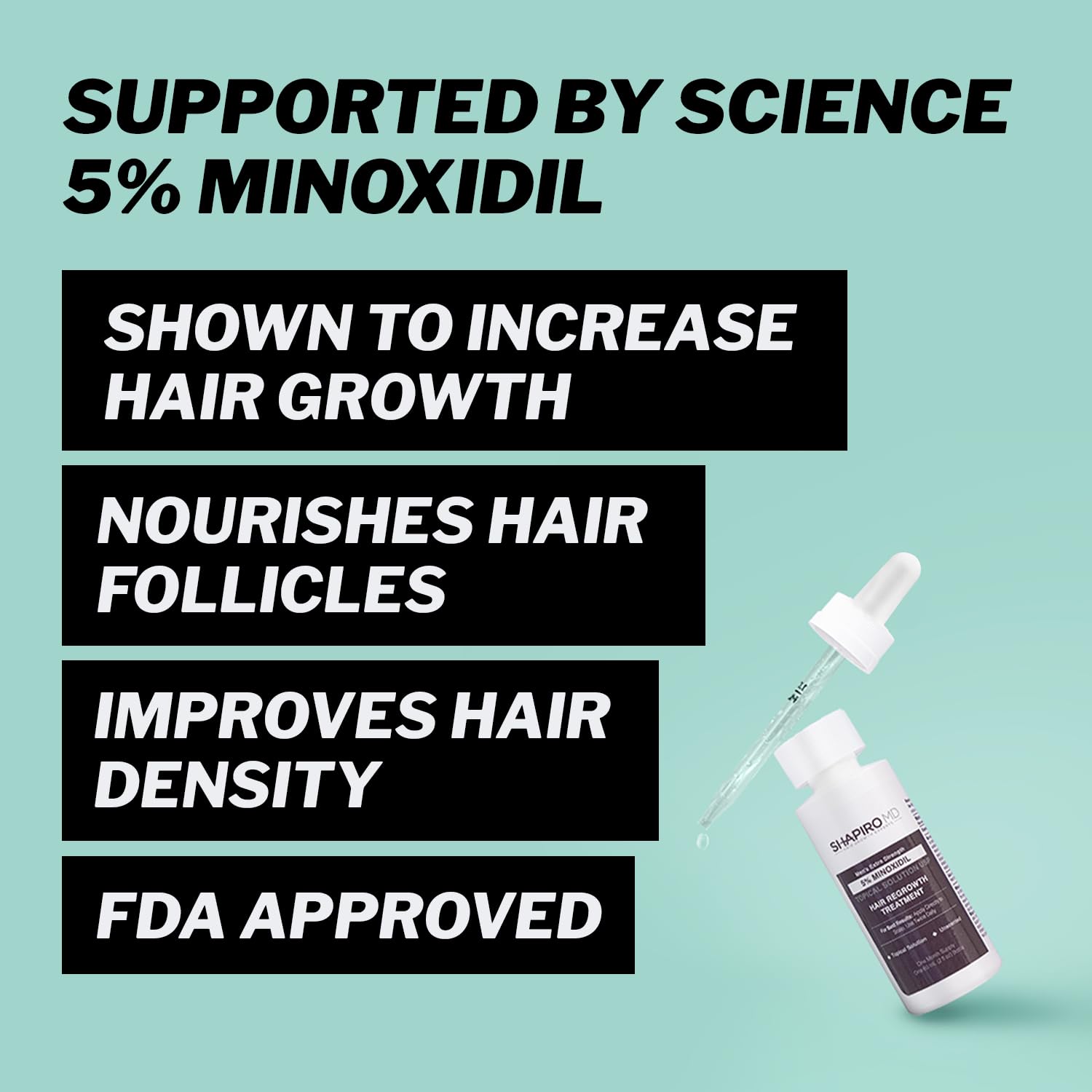 Shapiro MD Regrowth Mousse soin cheveux: protection contre la casse et brillance naturelle.
