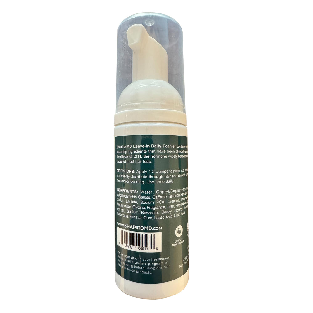Emballage compact pour environ un mois d’utilisation.