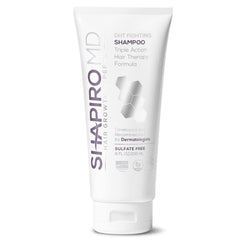 Shapiro MD Shampooing anti-chute, flacon DHT, pour cheveux plus épais.