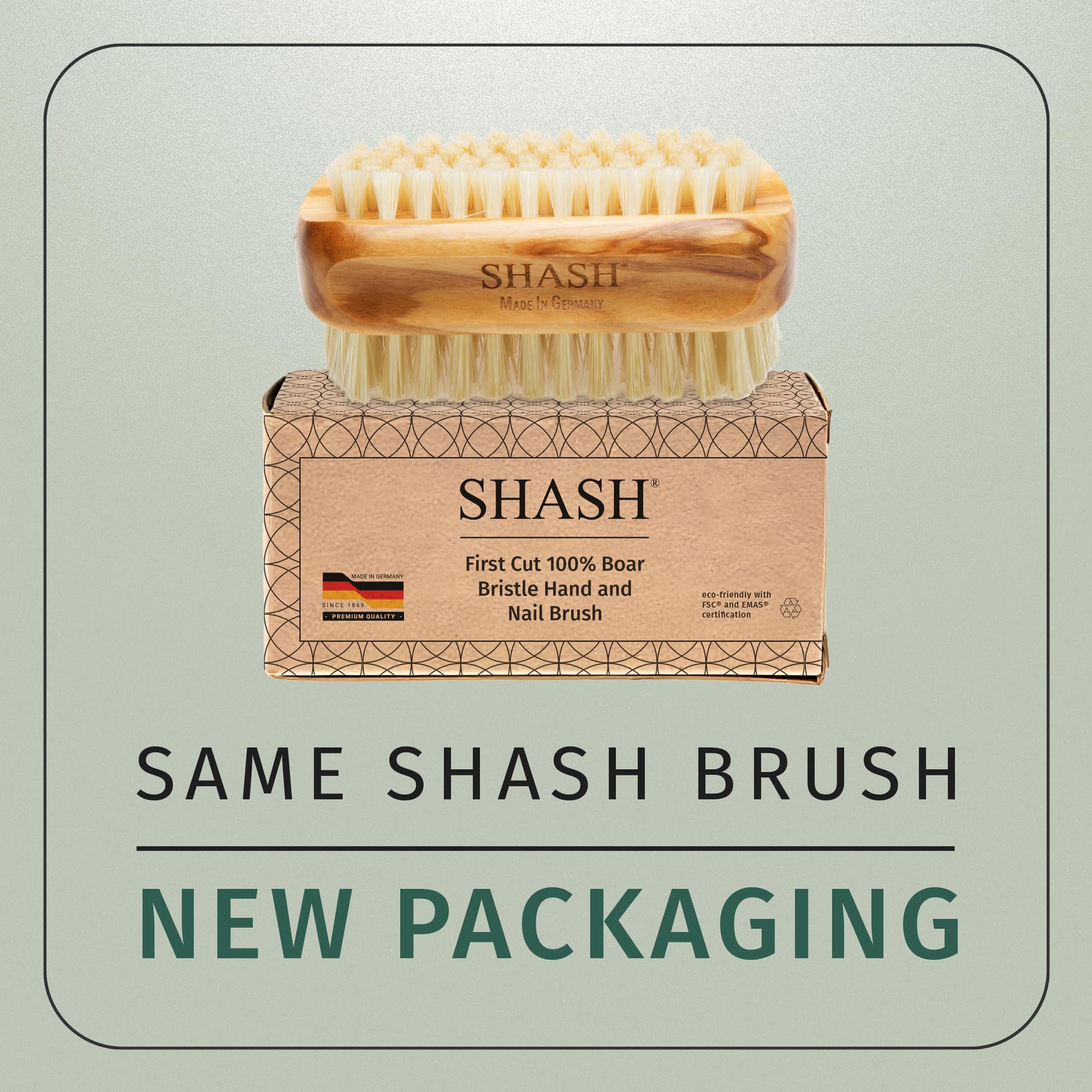Brosse SHASH nettoyage des ongles – déloge les saletés tenaces.