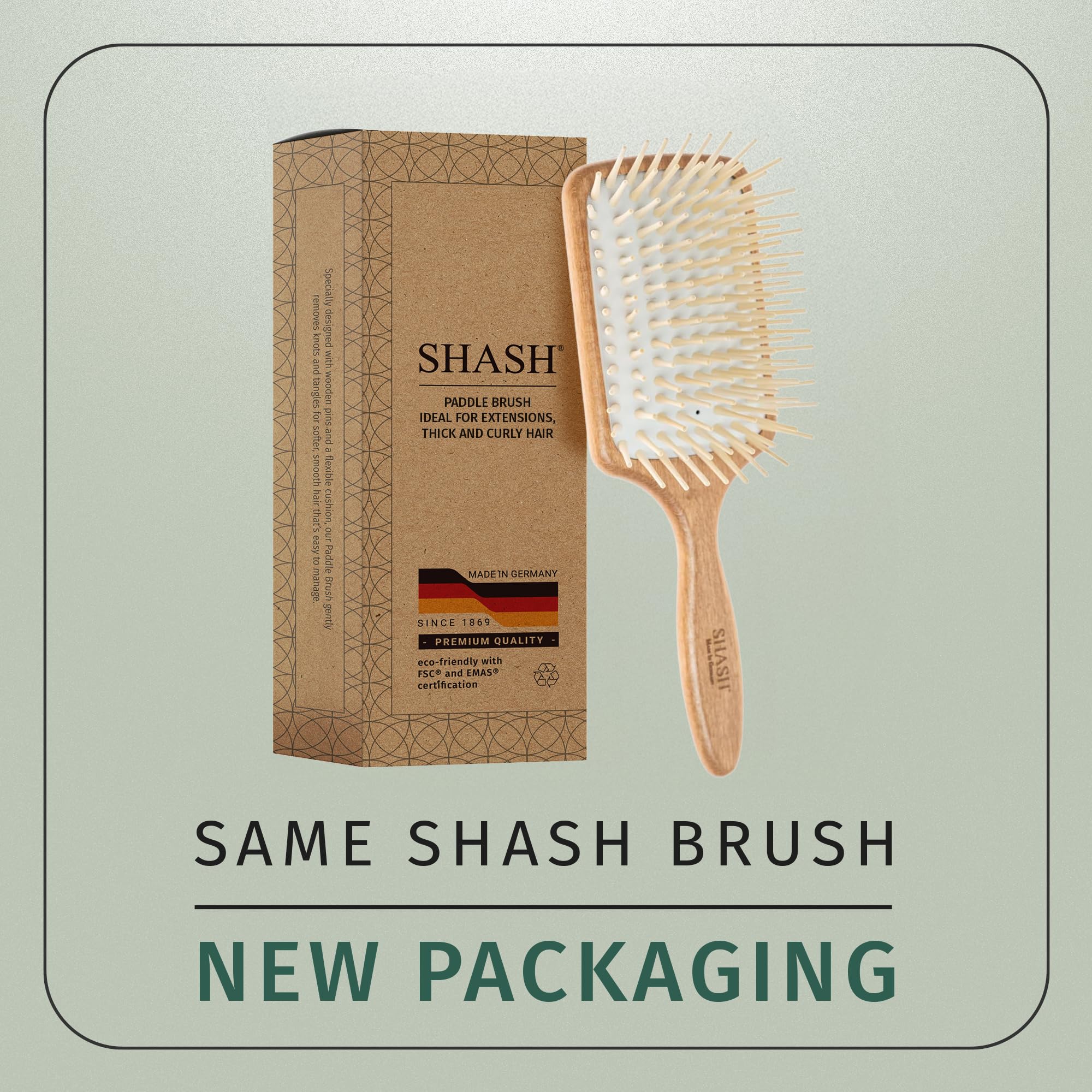 SHASH Paddle démêlage-quotidien: parfaite pour une routine capillaire régulière.