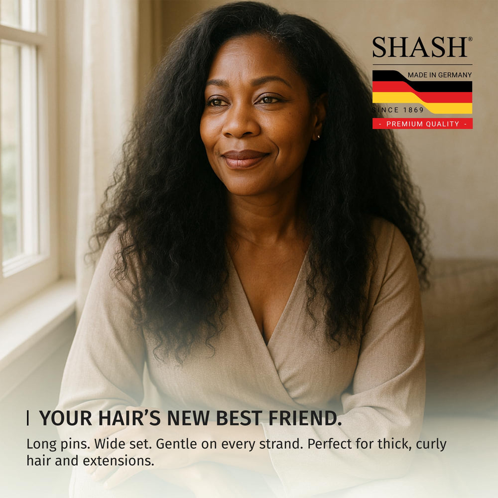 SHASH Paddle dimensions-3x9-5x1-5-pouces: taille pratique pour le brushing.