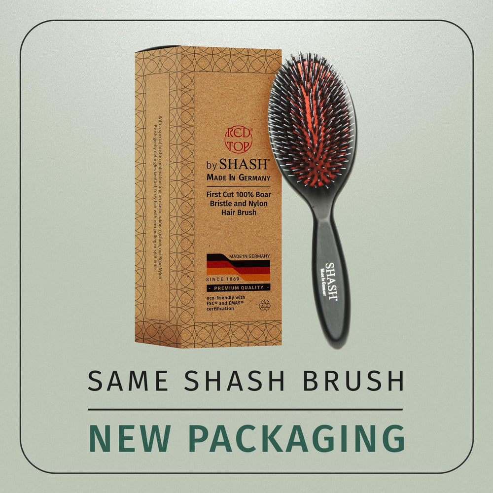 SHASH démonstration de démêlage doux sur cheveux normaux