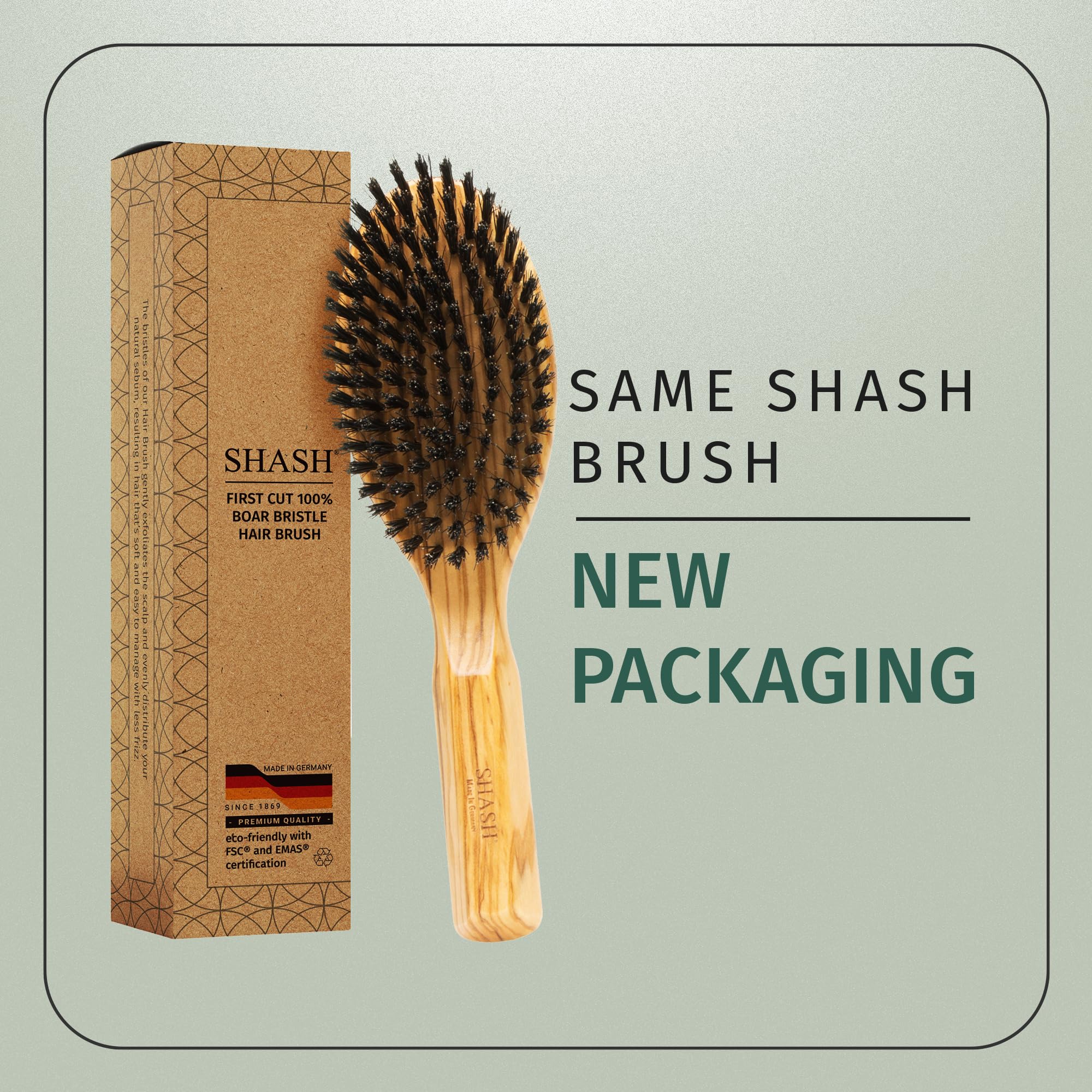 SHASH Everyday en main, démonstration de brossage par sections.
