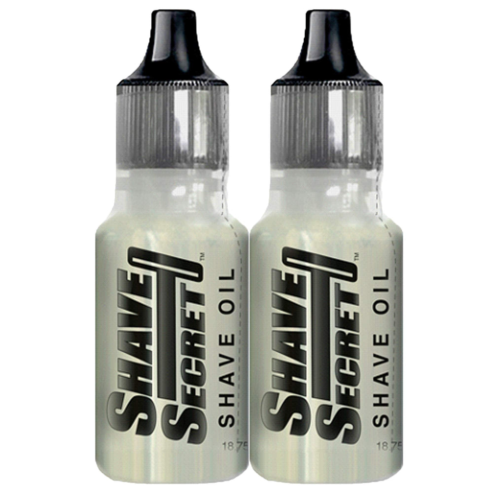Shave Secret huile de rasage, bouteille 18,75 ml, pour une peau hydratée et confortable