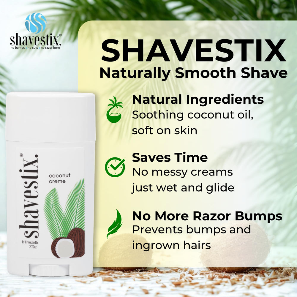 Shavestix vegan cruelty-free badge signals ethical choice.