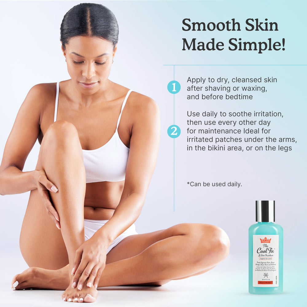 Shaveworks The Cool Fix, réduit imperfections et rougeurs après rasage bikini