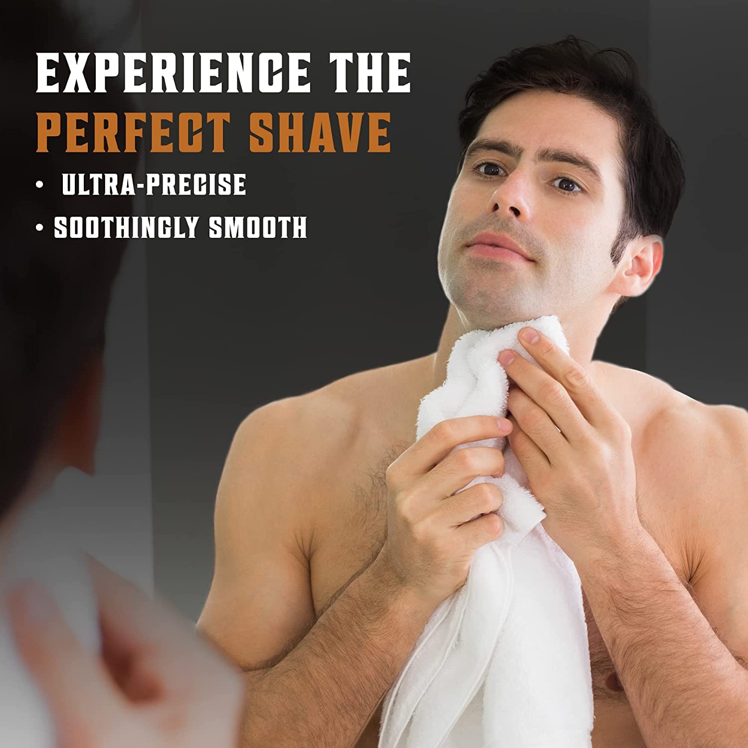 SHAVING REVOLUTION rasoir noir au design élégant et moderne