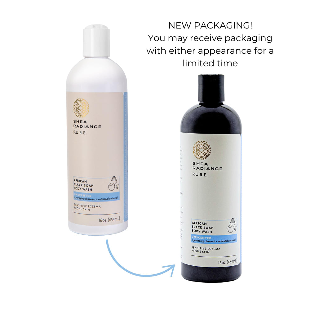 Shea Radiance – ingrédients naturels sans sulfates ni parabènes.