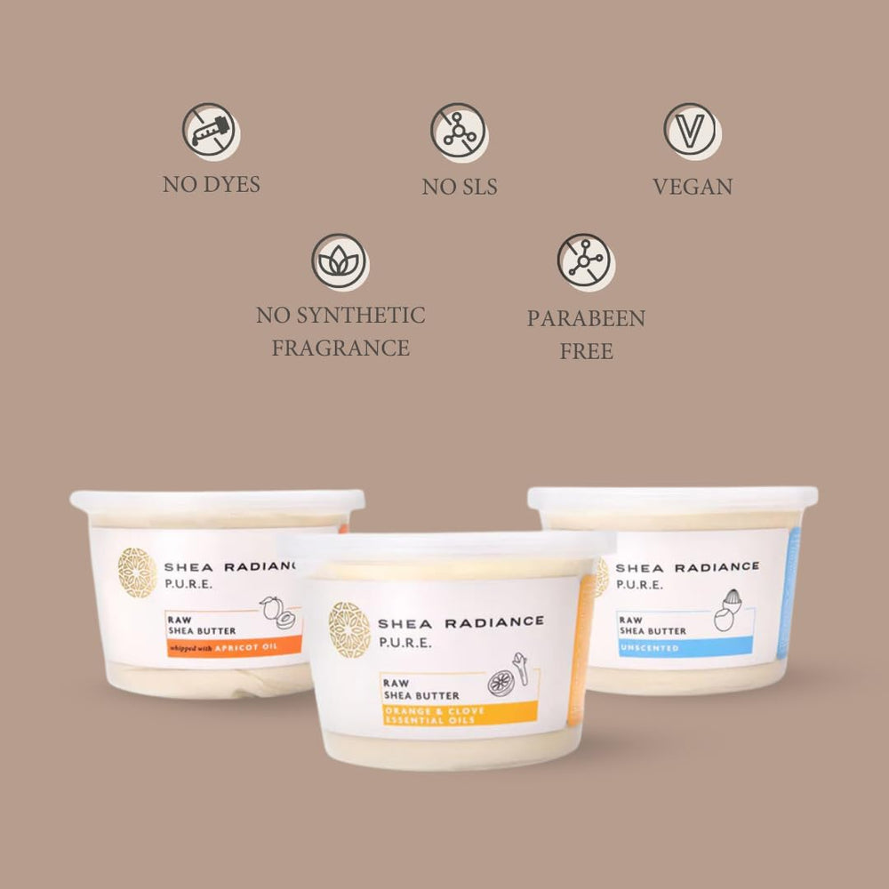 Hydratation longue durée avec Shea Radiance P.U.R.E.