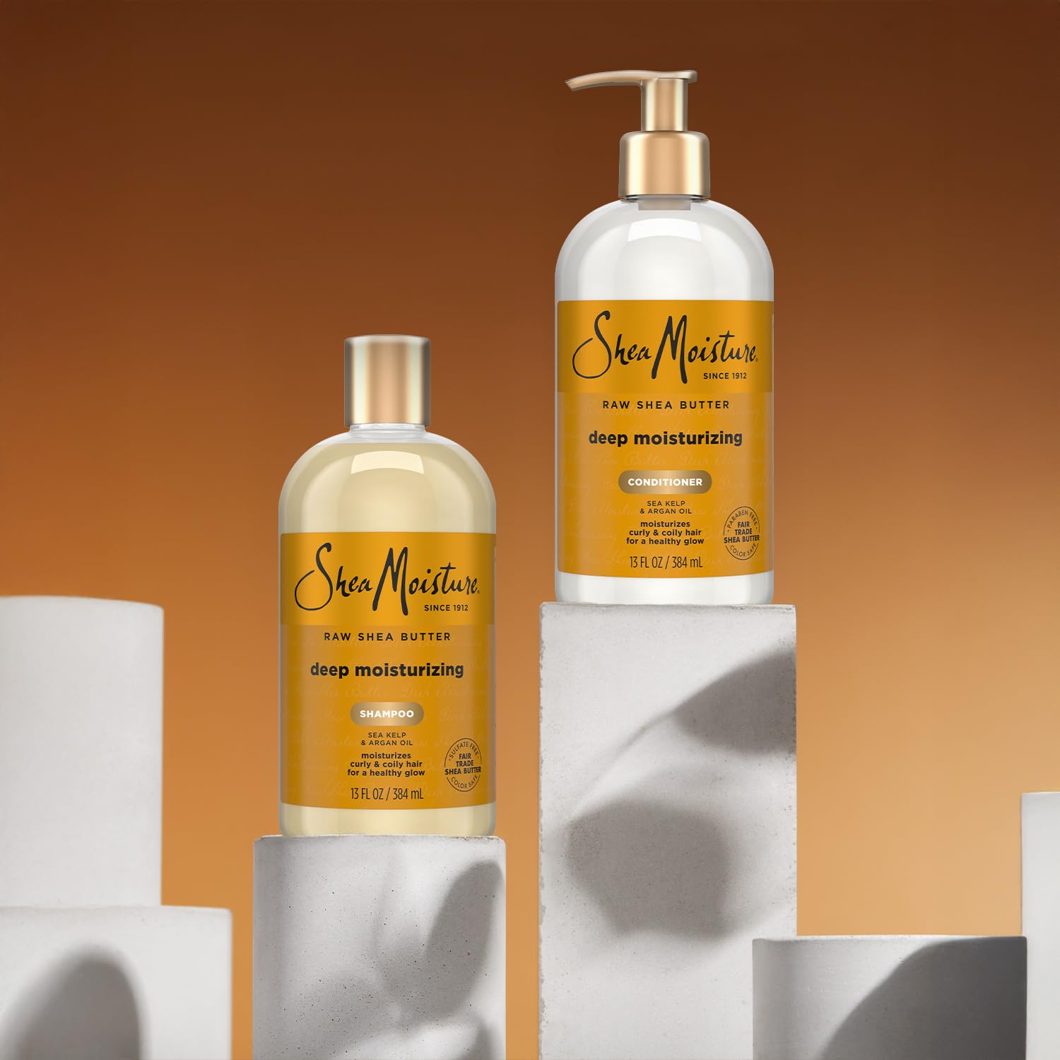 Algues marines Sea Kelp SheaMoisture, ingrédients visibles, nourrissant les cheveux