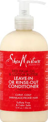 SheaMoisture: application sur cheveux humides pour démêler en douceur.