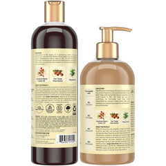 Après-shampooing SheaMoisture – tube renforçant, cheveux plus forts et faciles à démêler.