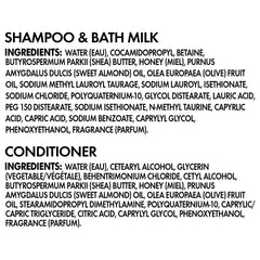 Après-shampoing Nourrissant Nuit SheaMoisture Bebe démêlant et adoucissant les cheveux.
